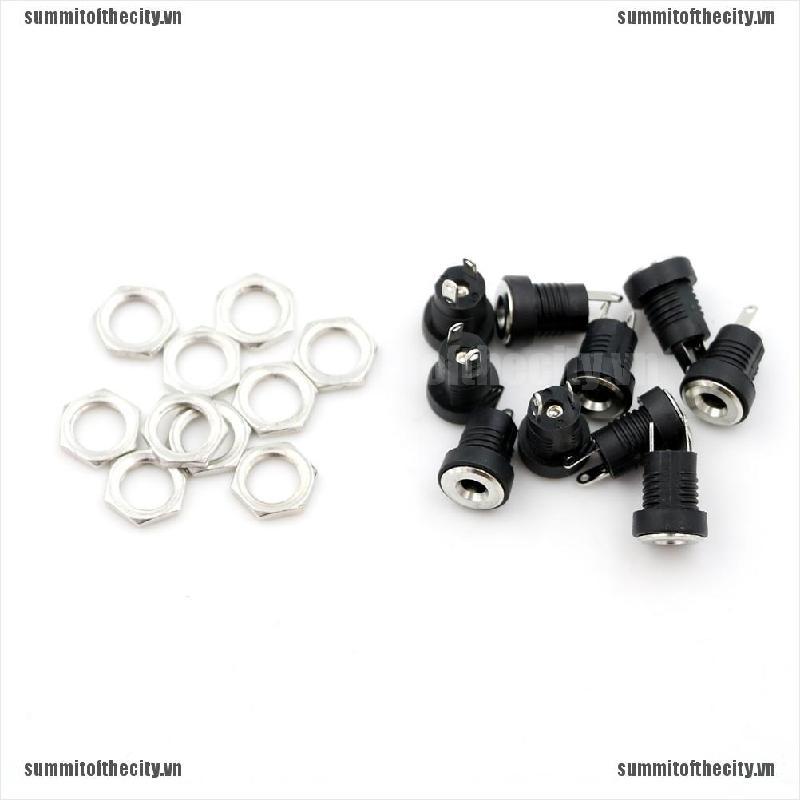 Set 10 Đầu Nối Ổ Cắm 3.5Mm x