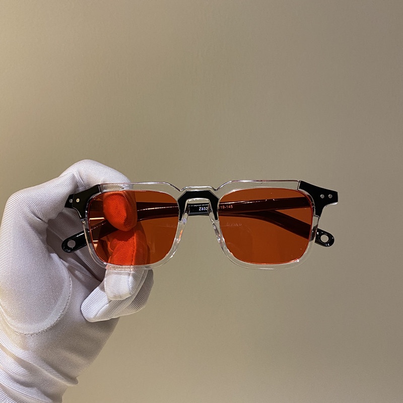 Kính Mát Tròng Vuông Phong Cách Âu Mỹ Thời Trang Cho Nữ