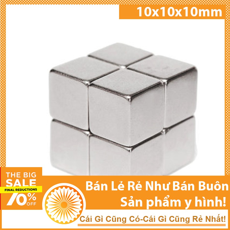 Nam châm 10x10x10mm