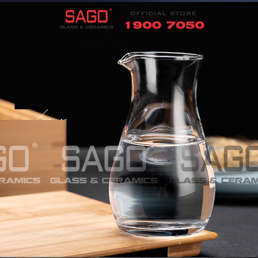 Bình Rót Thủy Tinh có Mỏ 300ml | DEL.FJQ07-1