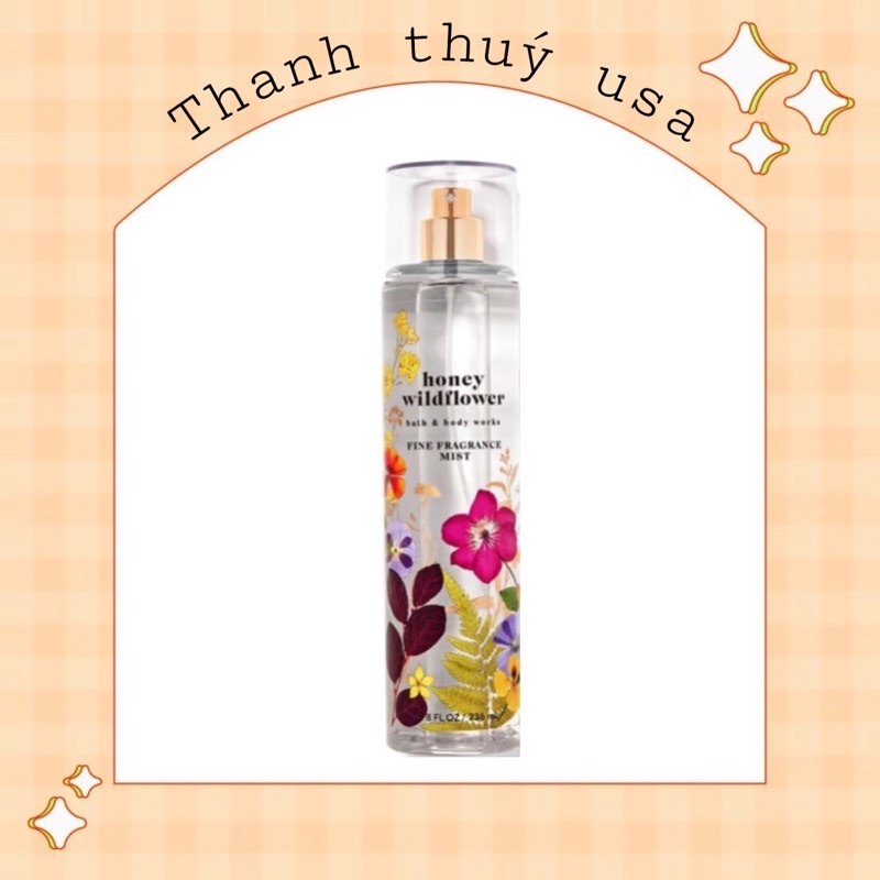 Xịt Thơm Body Mist Hương Nước Hoa Bath & Body Works