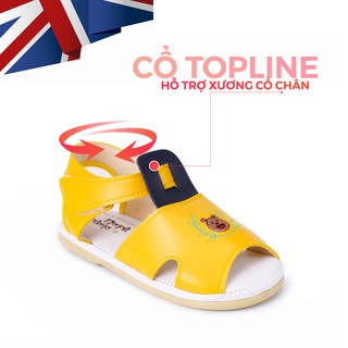 Xăng Đan Tập Đi Bé Trai Bé Gái Crown Space Trẻ em Cao Cấp 021_481 Nhẹ Êm Size 3-6/1-3 Tuổi