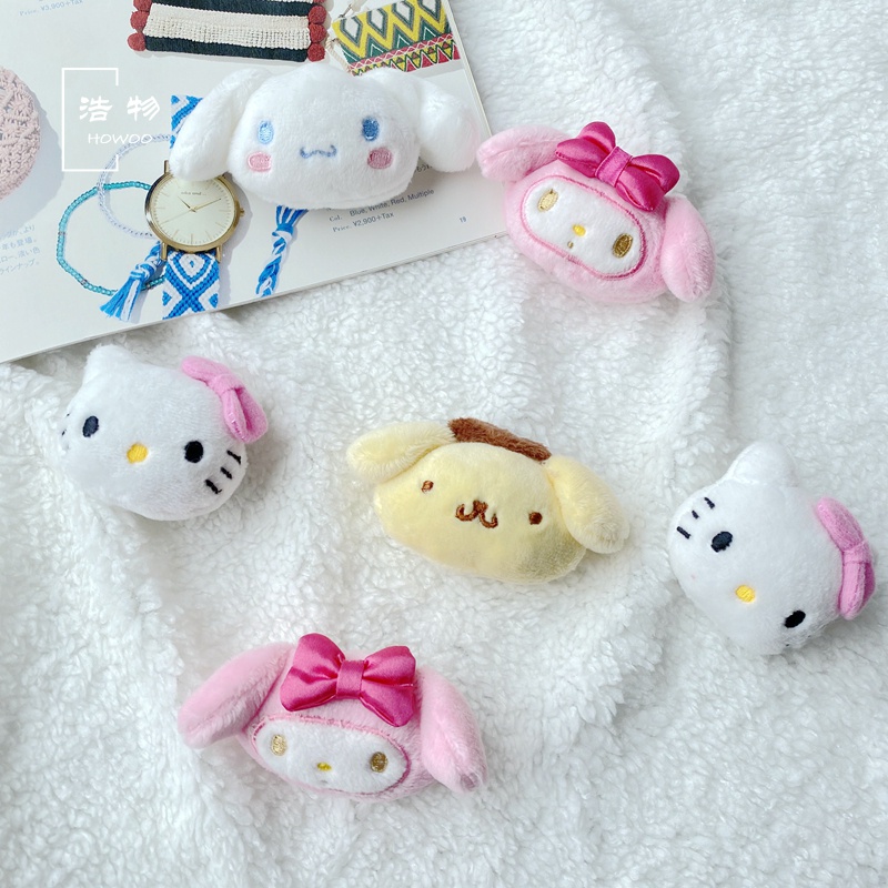 Ghim Cài Quần Áo / Túi Xách Hình Melody Cinnamon Pudding Dog Kuromi Xu Hướng
