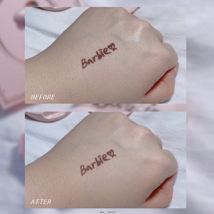 Phấn phủ Eglips x Barbie Blur Powder Pact