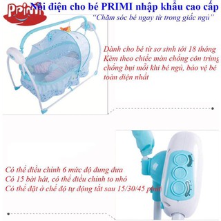 Nôi điện PRIMI- Nôi Điện cao cấp