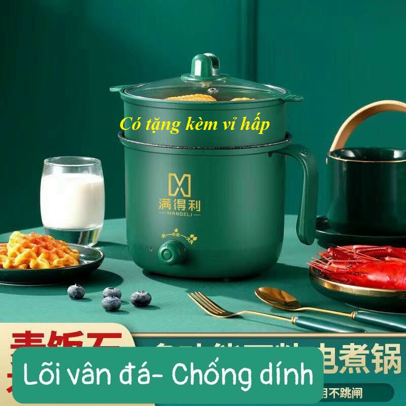 Chảo điện chống dính mini,Chảo Nướng Thịt Bbq Bằng Điện Đường Kính 22 cm kiểu dáng Hàn Quốc