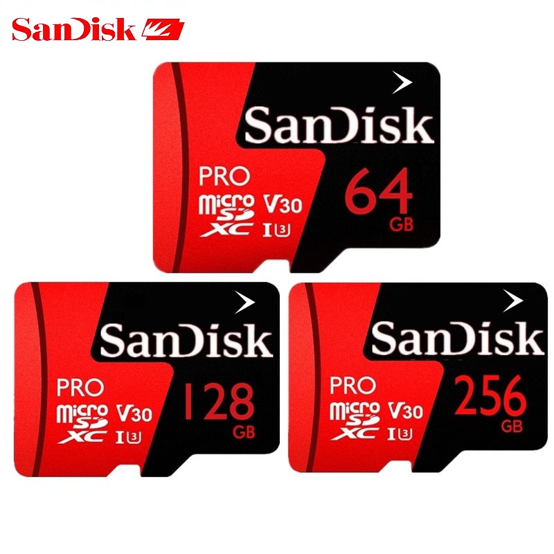 SANDISK Thẻ Nhớ Microsd SDHC Class 10 Dung Lượng 32GB / 64GB / 128GB 512GB / 1TB / SDXC PRO