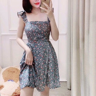 Đầm hoa vintage