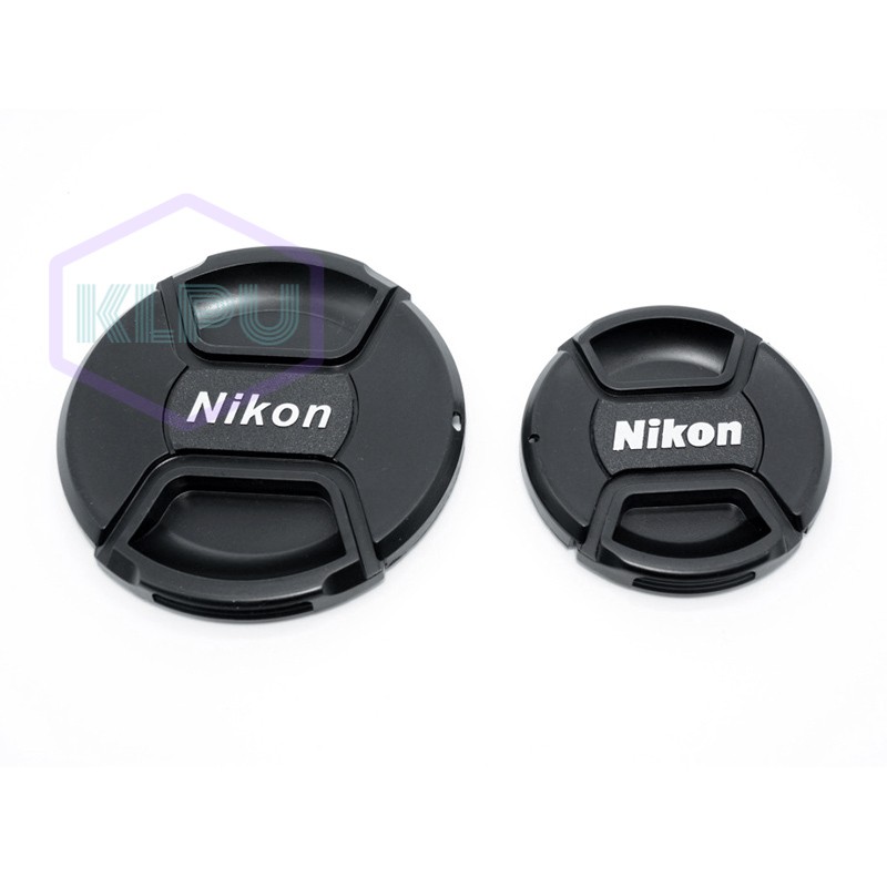 Nắp đậy ống kính máy ảnh Nikon 52mm/55mm/58mm/62mm/67mm/72mm/77mm/82mm