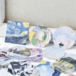 Flowertree Bộ 46 Sticker Dán Trang Trí Nhật Ký