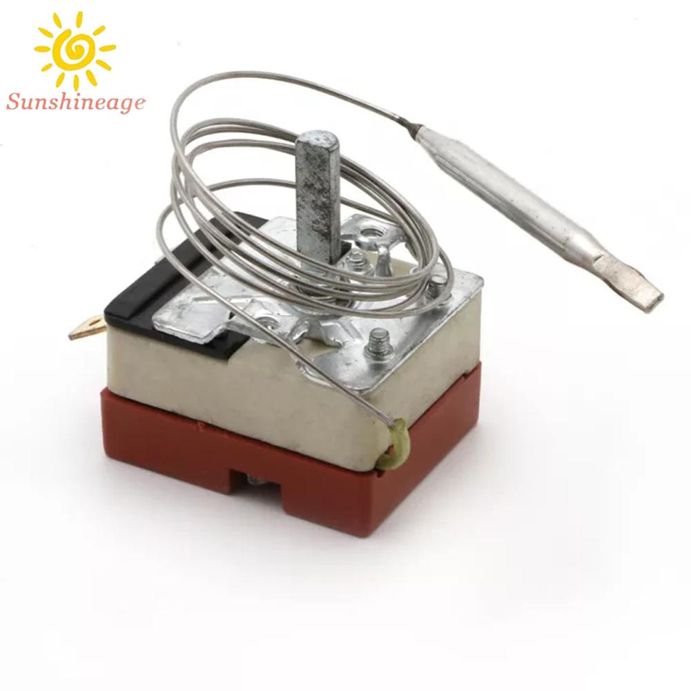SUNAGE- ~Electric Oven Thermostat Adjustable Temperature Controller Switch 50400 2 Pin rXKGmAy【SUNAGE-HOT Fashion】