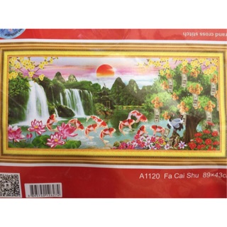 tranh thêu phong cảnh ya1120
