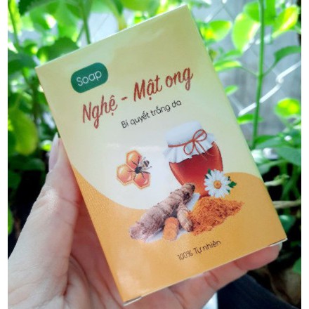 Xà bông nghệ mật ong &amp; mướp đắng tràm trà handmade