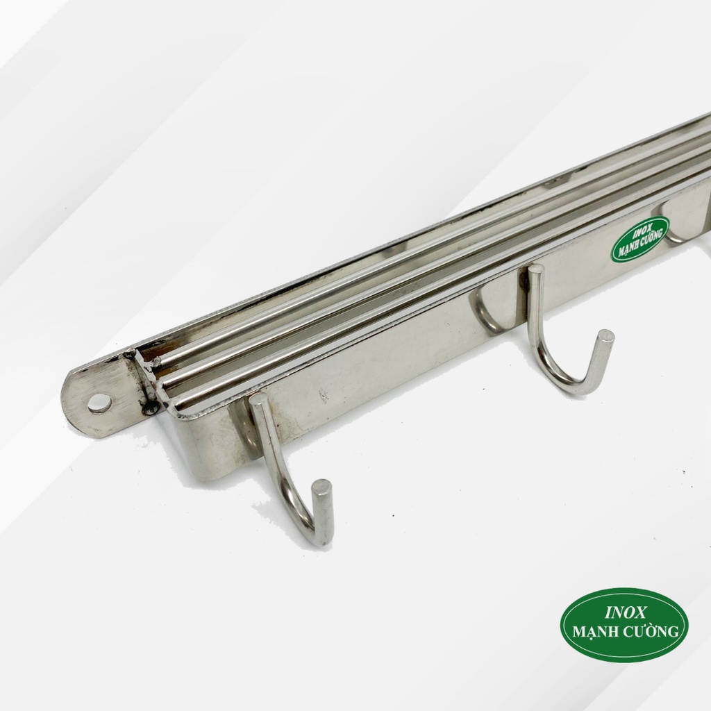 Gài dao inox có móc cao cấp chống gỉ - Gài dao Inox Mạnh Cường 30cm