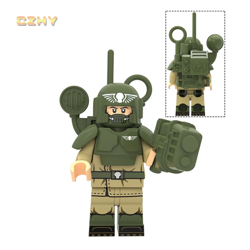 Mô Hình Lắp Ráp Quân Đội Mini Cho Bé