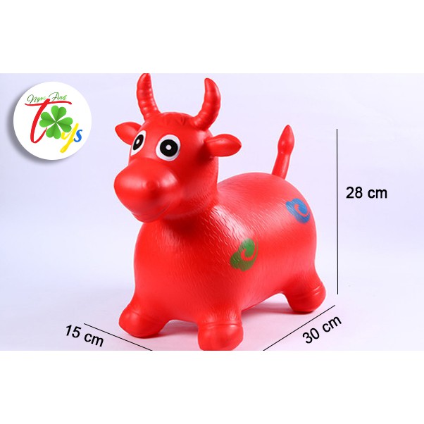 Đồ chơi thú nhún mini bơm hơi nhiều màu sắc, nhiều kiểu dáng cho bé dưới 1 tuổi (ZQ-XC0058A) ZT-XC0071A