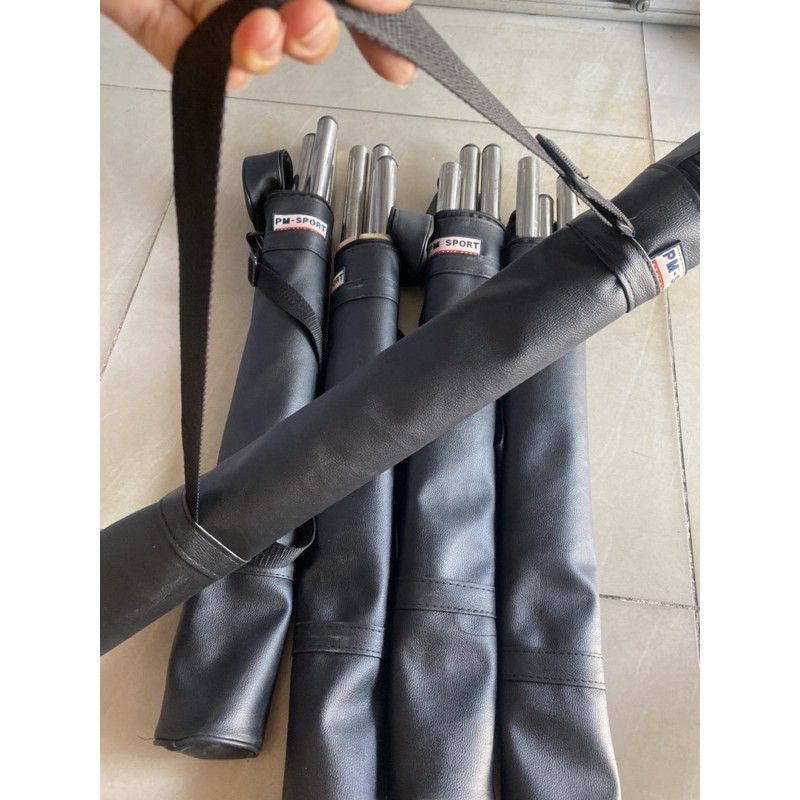 Gậy inox 3 khúc tập dưỡng sinh,yoga hàng việt nam cao cấp