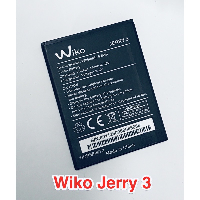 Pin Wiko Jerry 3