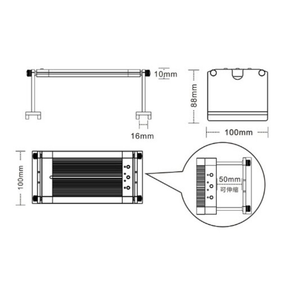 ĐÈN THỦY SINH Week Raptor WRGB - V300/ V450/V600