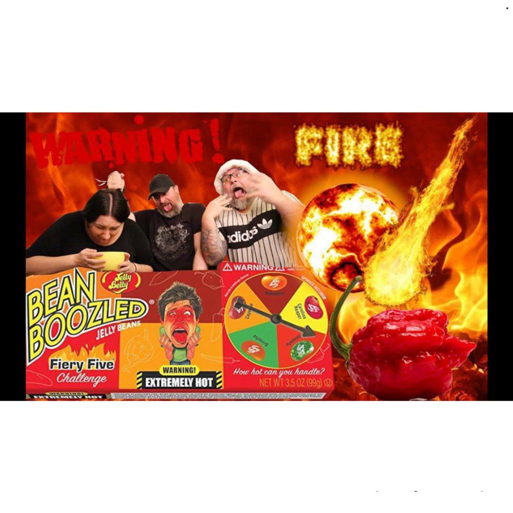 KẸO THỐI #BEAN_BOOZLED PHIÊN BẢN #SIÊU_CAY FIERY FIVE