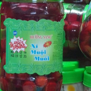 Xí muội trái hướng sang