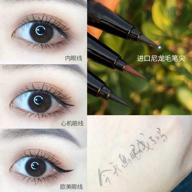 Kẻ mắt nước Siêu Mảnh Chống Trôi, Siêu Bền, Siêu Lì Gella Waterproof Liquid Eye liner