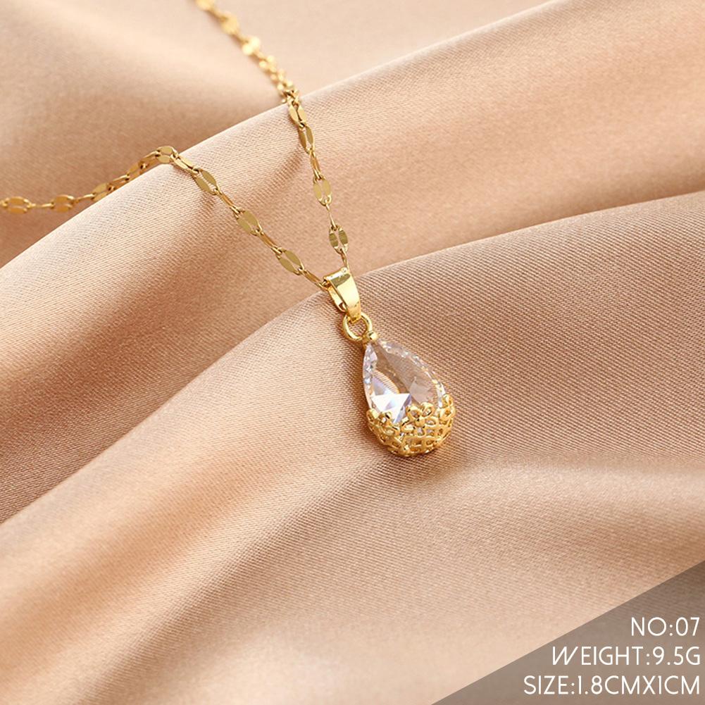 Vòng cổ Mặt Ổ Khóa Hạt Đậu Phộng Độc Đáo Thời Trang Cho Nữ