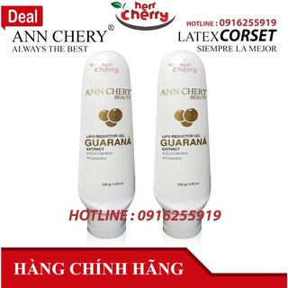 Kem tan mỡ bụng Ann Chery Guarana
