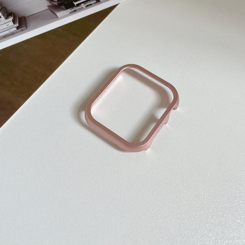 Khung Kim Loại Bảo Vệ Cho Đồng Hồ Thông Minh Apple Watch 7 SE Series 6 5 4 3 iWatch 45mm 41mm 40mm 44mm 38mm 42mm