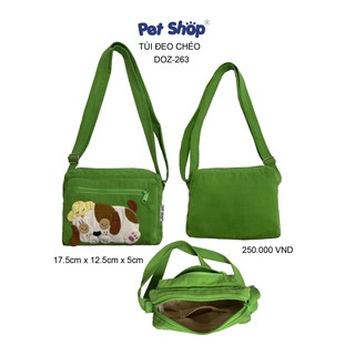 Túi đeo chéo cỡ vừa PET SHOP DOZ-263