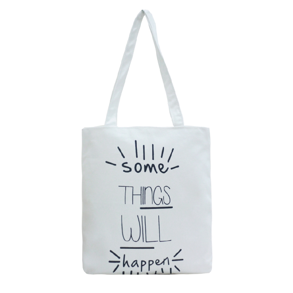 Túi Vải Đeo Vai Tote Bag I Hate Monday XinhStore