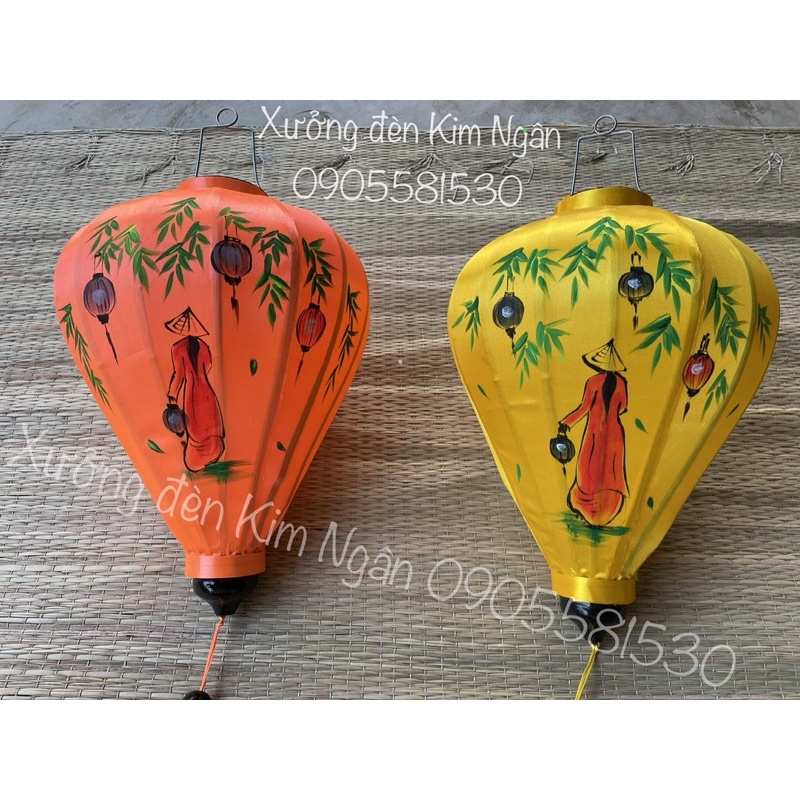 Đèn lồng  vẽ Hội An
