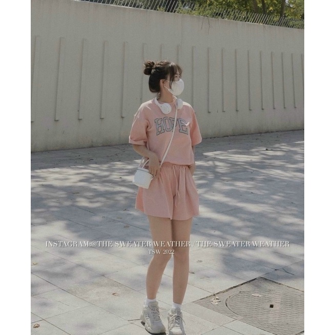 SÉT THỂ THAO hồng và xanh