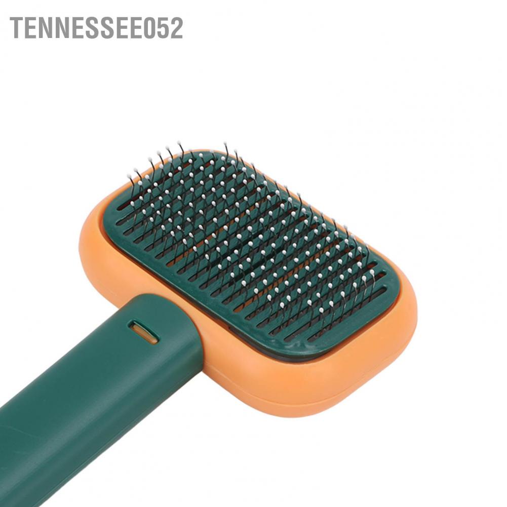 Hàng Sẵn Lược chải lông chó mèo có nút bấm Đa chức năng Tự làm sạch Slicker【Tennessee052】