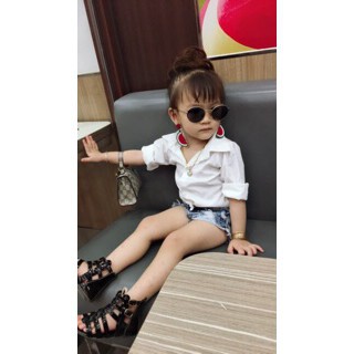 Tóc Giả Búi Xù Sang Chảnh Cho bé