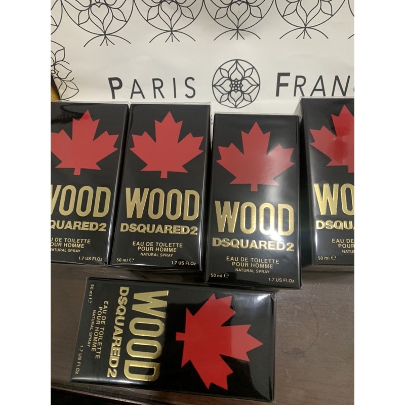 Nước hoa nam Dsquared2 wood pour homme edt 50ml full seal | BigBuy360 - bigbuy360.vn