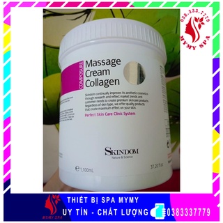 Kem Massage Collagen giúp da tăng sinh collagen - Massage Cream Collagen SkinDom lọ 1100ml