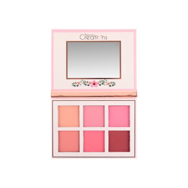 Bảng Má Hồng 6 Ô Beauty Creations FLORAL BLOOM BLUSH...