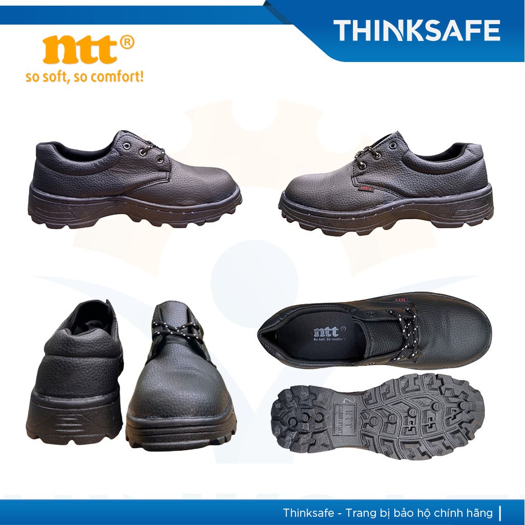 Giày bảo hộ lao động nam NTT dùng trong công trình, nhà máy - Thinksafe