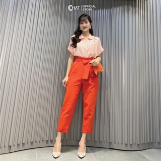 Sơ mi tay nơ vê gấu cổ đức CChat Clothes