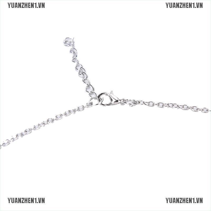 [YUANZHEN1] Mặt Dây Chuyền Charm Đá Pha Lê Và Ngọc Trai