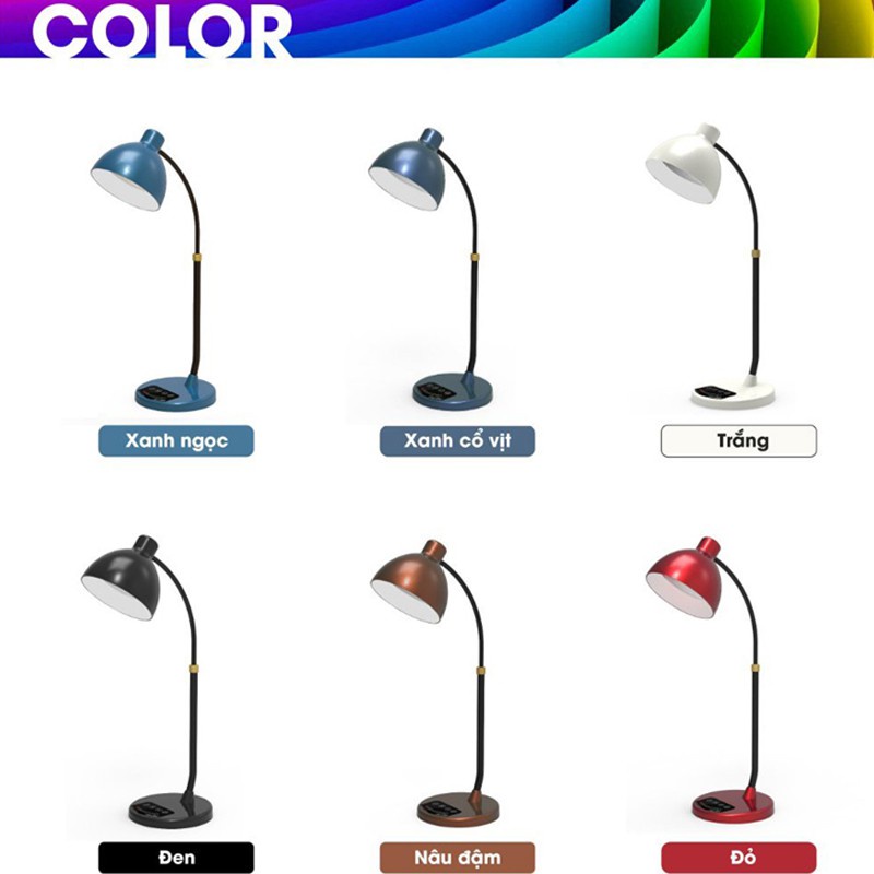 Đèn bàn LED đổi màu sử dụng WIFI Rạng Đông (Model: RD-RL-68.WF)