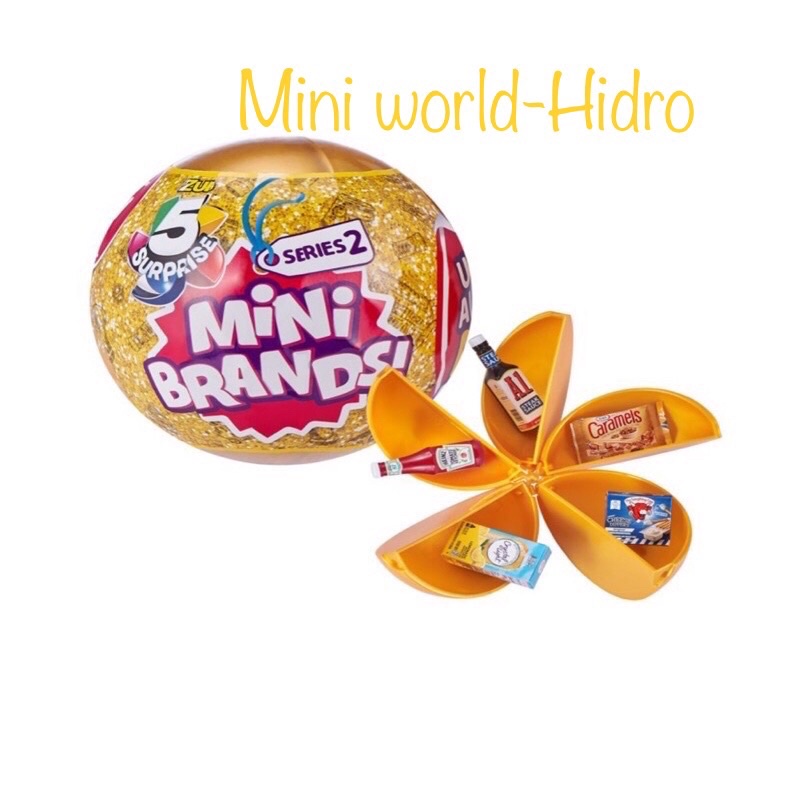 Đồ chơi toy mini brands trứng bất ngờ chính hãng series 2. Đồ chơi, thức ăn thực phẩm siêu thị thu nhỏ phụ kiện búp bê.