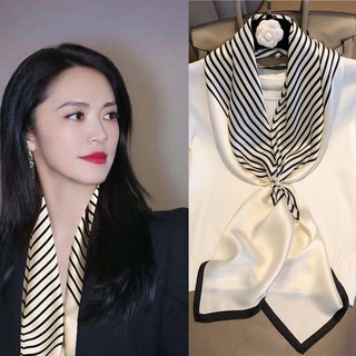 Khăn Lụa Quàng Cổ Phong Cách Hàn Quốc Xinh Xắn Cho Nữ 90
