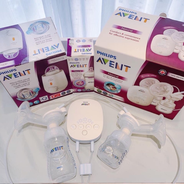 Máy Hút Sữa Điện Đôi Philips Avent Hoa Tuyết