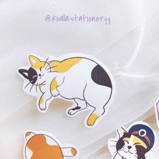 Bullet journal sticker - set sticker mèo