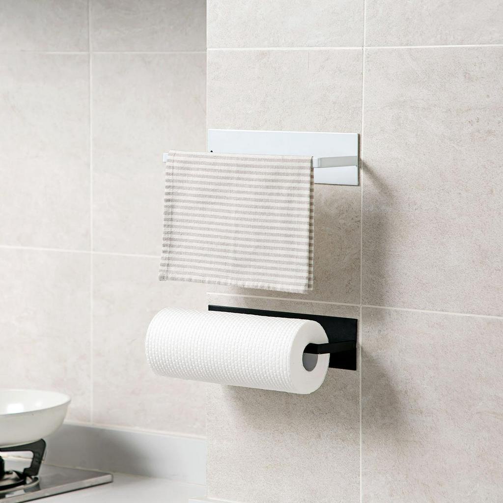 Giá treo cuộn khăn giấy JUJIAJIA không cần khoan tiện dụng cho nhà cửa