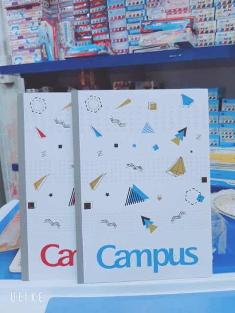 Vở Kẻ Ngang 200 trang B5 Có Chấm Campus có chấm