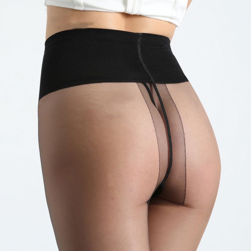 Xiangbao Quần Tất Siêu Mỏng 1D Gợi Cảm Kiểm Soát T Đáy Quần Bó Sát Liền M