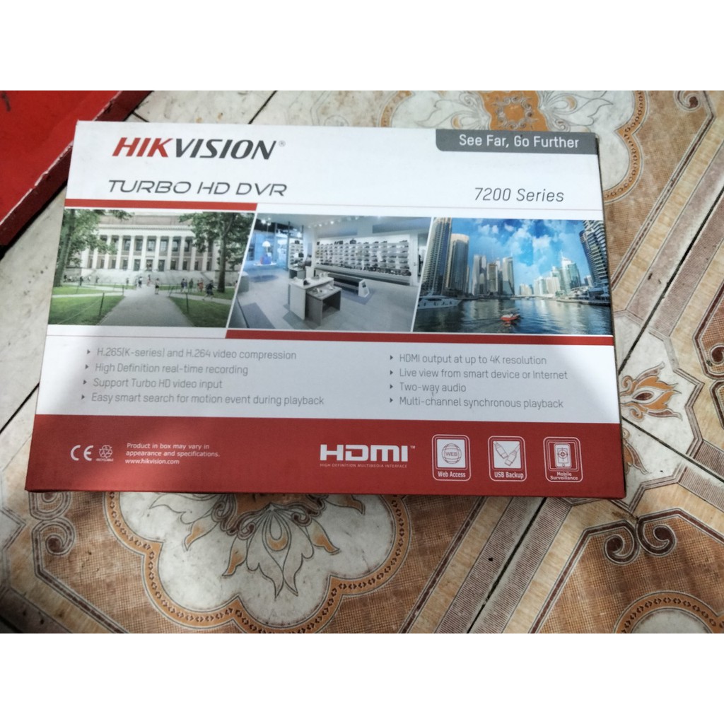 Đầu ghi 8 kênh Hikvision DS-7208HUHI-K1/E H265